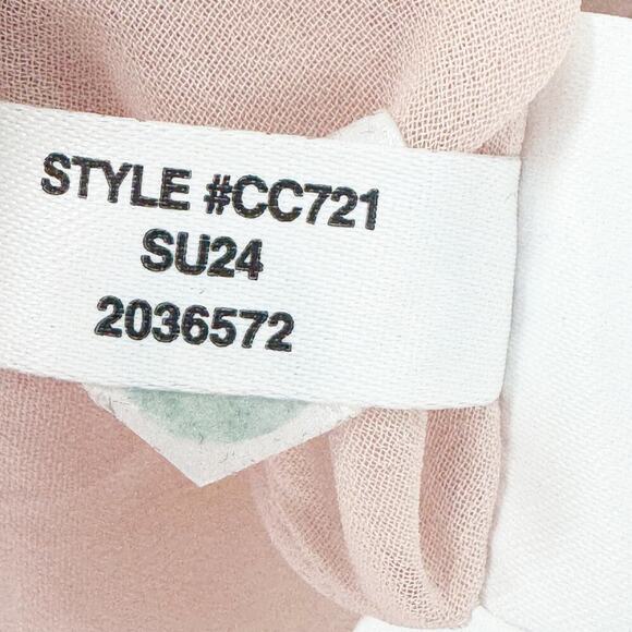 J. Crew Women's Circle-Sequin Midi Dress Sleeveless Peachy Pink Size 6 NWT - Picture 12 of 13